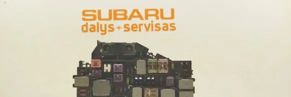 Subaru Legacy Fuse box set MB102802B 910063