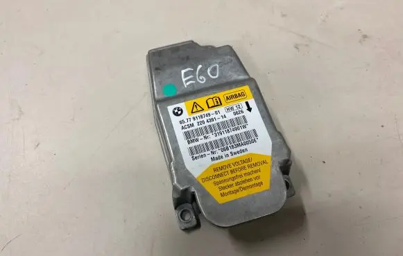 BMW 5 E60 E61 Airbag control unit/module 9118749 220439114 31911874901W