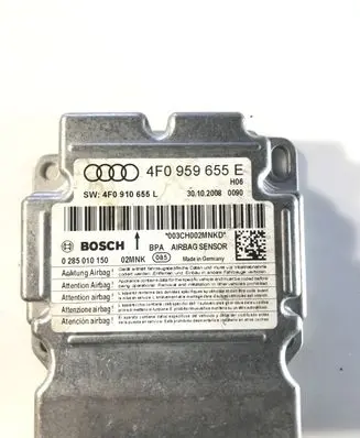 Audi A6 S6 C6 4F Airbag control unit/module 4F0959655E 4F0910655L 0285010150