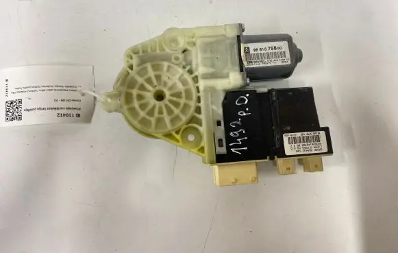 Citroen C4 I Front door window regulator motor 984940100 9681575880 965492100