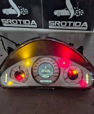 Mercedes-Benz E W211 Speedometer (instrument cluster) 110080004027 A2115403611