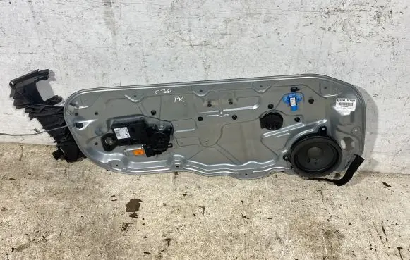 Front door window regulator with motor