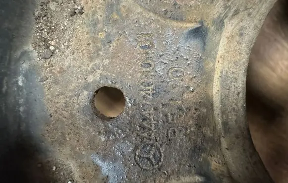 Mercedes-Benz Vito Viano W639 R16 spare wheel 