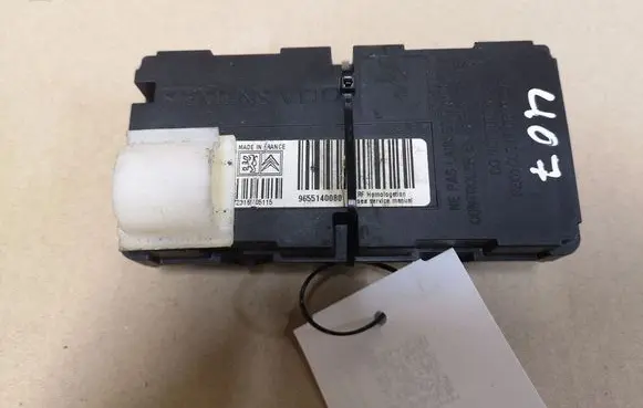 Peugeot 407 Tire pressure control unit 9655140080