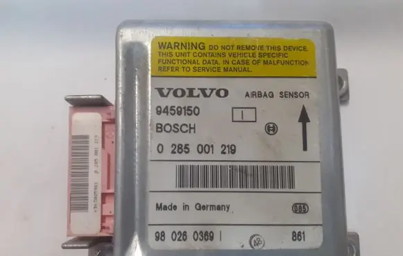 Volvo S70 V70 V70 XC Airbag control unit/module 0285001219 9459150