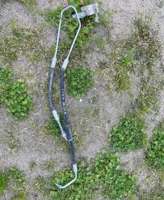 BMW 5 E60 E61 Power steering hose/pipe/line 677373001