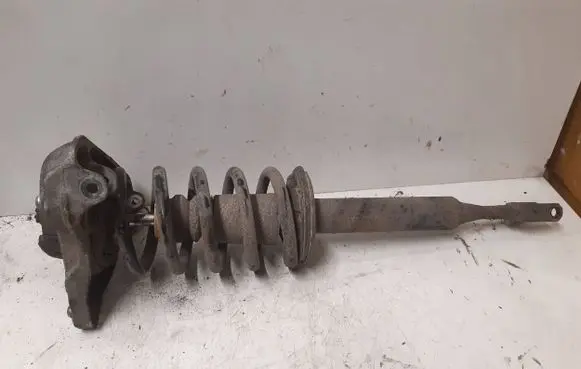 Front shock absorber with coil spring