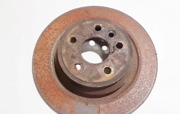 Ford Mondeo MK IV Rear brake disc neventiliuojamas