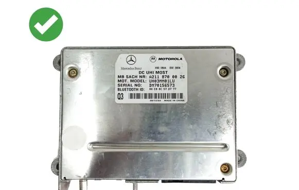 Mercedes-Benz E W211 Phone control unit/module A2118700026 UH03MM01LU DM70156573