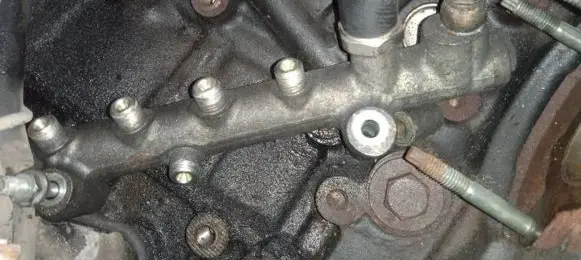 Opel Astra H Fuel main line pipe 0445214049 0281002398