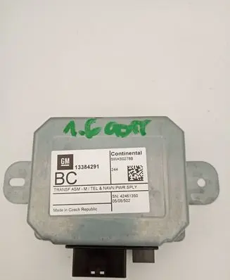 Opel Astra J GPS navigation control unit/module 13384291 5WK50278B 42461350