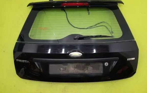 Ford Fiesta Tailgate/trunk/boot lid PANTHERBLACK