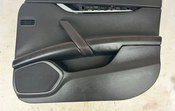 Front door card panel trim