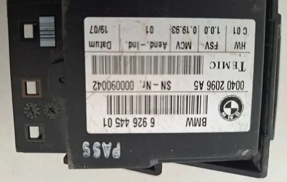BMW 5 E60 E61 Other control units/modules 00402096A5 000090042 6926445