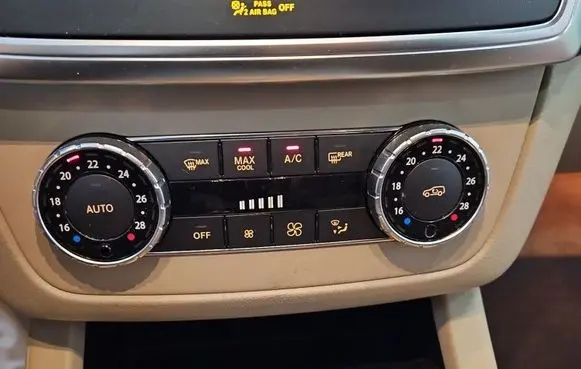 Mercedes-Benz GL X166 Climate control/heater control trim A1669007008 IMPRK1573425