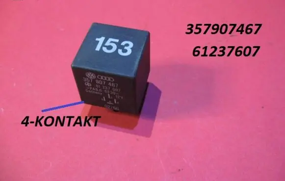 Volkswagen PASSAT B4 Idle relay 357907467 61237607