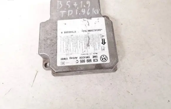 Volkswagen PASSAT B5.5 Airbag control unit/module 1C0909605C 5WK43130