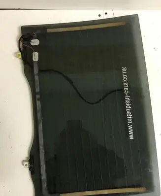 Mitsubishi L200 Rear windscreen/windshield window 43R000042