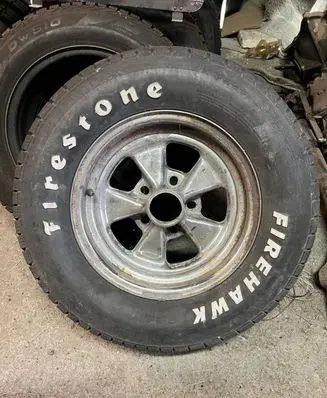 Plymouth Belvedere R14 steel rim 