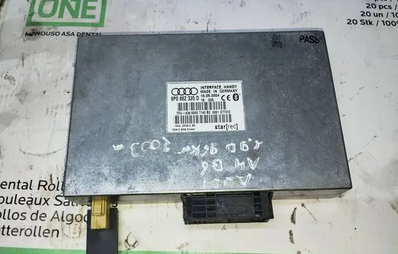 Audi A4 S4 B6 8E 8H Bluetooth control unit module 8P0862335D 1NNL0005LCB2