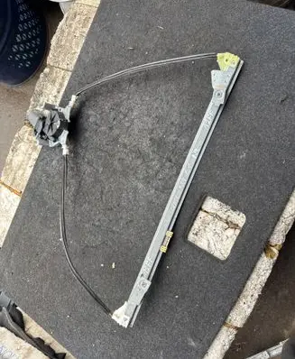 Renault Scenic RX Front door window regulator with motor 114144 400732T3