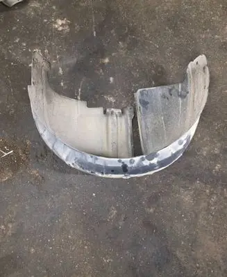 Audi A2 Rear arch fender liner splash guards