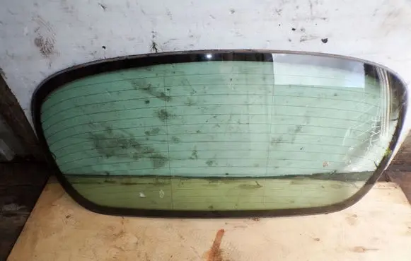 Jaguar S-Type Rear windscreen/windshield window 43R001582