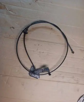 Audi A6 S6 C5 4B Engine bonnet/hood lock release cable 