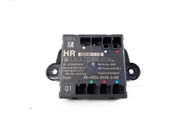 Mercedes-Benz E W212 Door control unit/module A2129004006