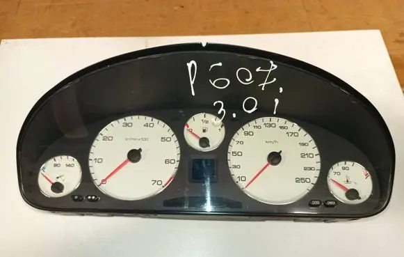 Peugeot 607 Speedometer (instrument cluster) 9639118680