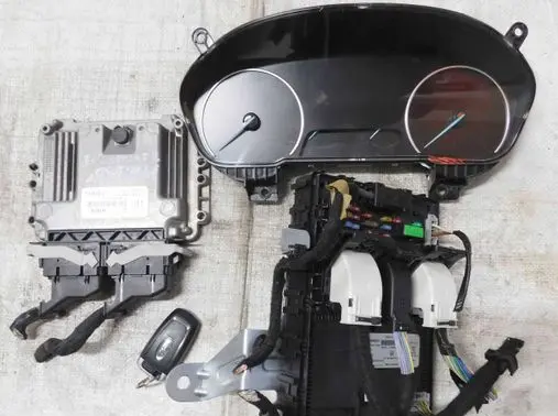 Ford Ecosport Engine ECU kit and lock set HA6A12B684NA 0261S20888 JN1512A650AE