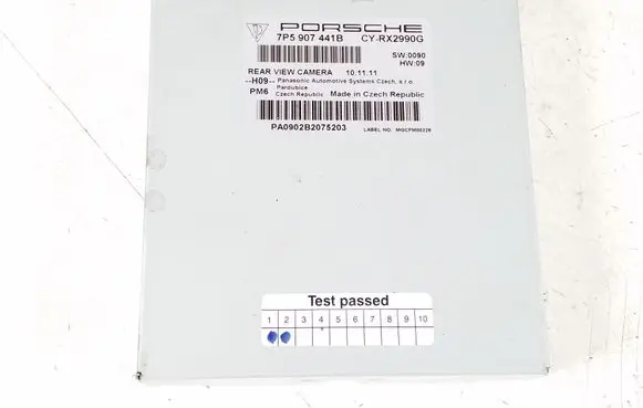 Porsche Cayenne (92A) Camera control unit module 95861804500 7P5907441B