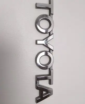 Toyota Yaris Manufacturers badge/model letters 