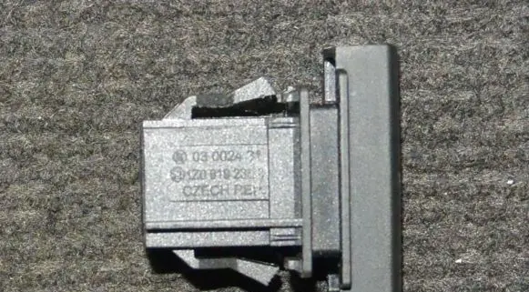Skoda Octavia Mk2 (1Z) Other switches/knobs/shifts 1Z0919235C
