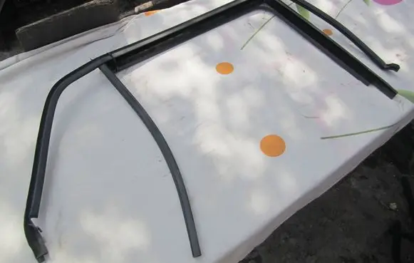 Volkswagen T-Cross Rear door glass trim molding 2GM839440