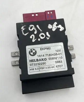 BMW 3 E90 E91 Fuel injection pump control unit/module 7180426 16147180426