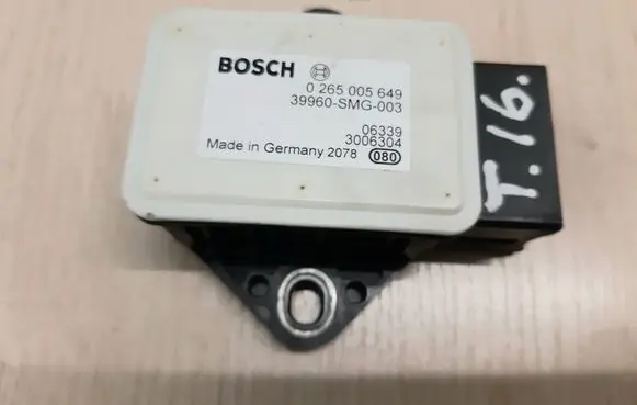 Honda Civic ESP acceleration yaw rate sensor 0265005649 39960SMG003