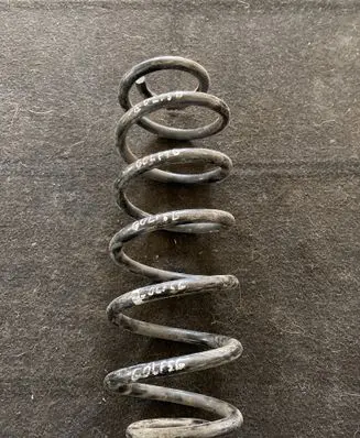 Volkswagen Golf VI Rear coil spring