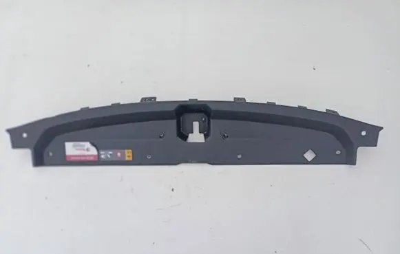 Engine bonnet/hood lock trim molding