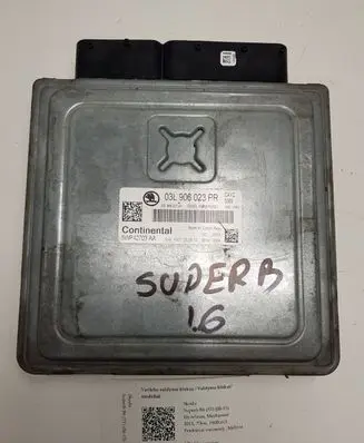 Skoda Superb B6 (3T) Engine control unit/module 03L906023PR 5WP42703AA