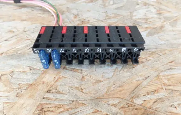 Mercedes-Benz A W168 Fuse module 0025450601 17683000000
