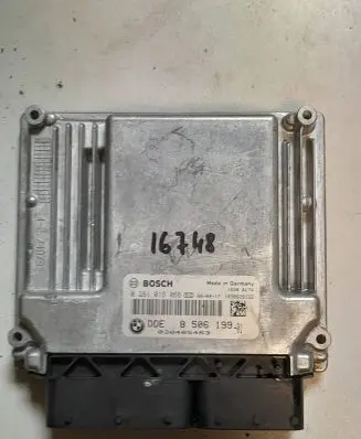 BMW 5 E60 E61 Engine control unit/module 8506199 0281016066