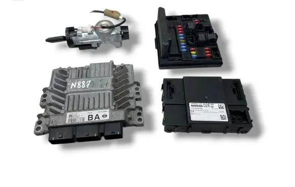 Nissan Qashqai Engine ECU kit and lock set 23710JD59C S180033107A 284B2JD02E