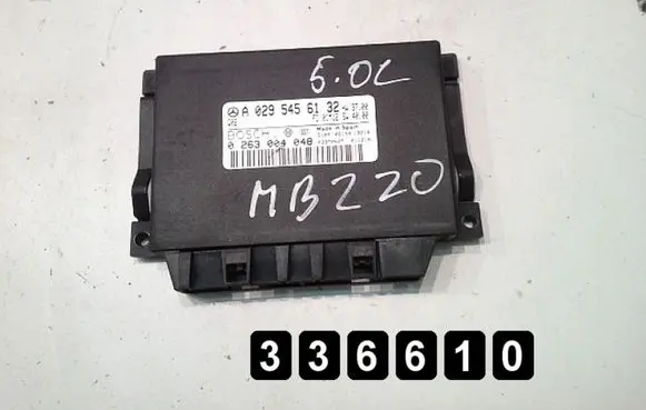Mercedes-Benz C W202 Engine control unit/module a0295456132