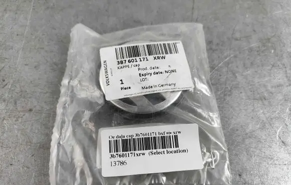 Volkswagen Tiguan Original wheel cap 3b7601171xrw