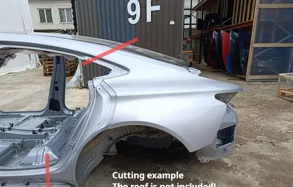 Audi E-tron GT Rear quarter panel