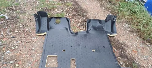 Renault Trafic III (X82) Rear floor carpet liner 