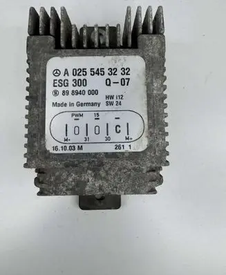 Mercedes-Benz A W168 Coolant fan relay A0255453232 898940000 ESG300