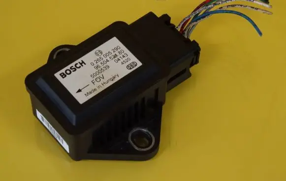 Peugeot 307 ESP acceleration yaw rate sensor 9650452180