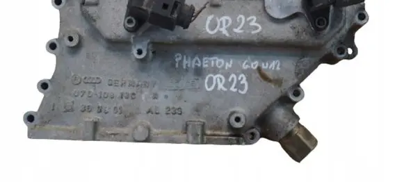Volkswagen Phaeton Timing belt guard (cover) 07D109130N